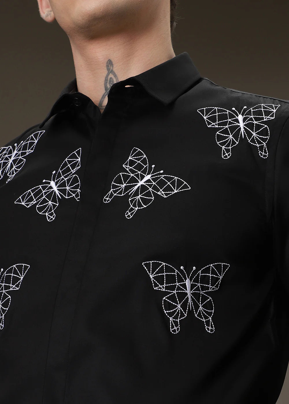 BUTTERFLY BLACK SHIRT