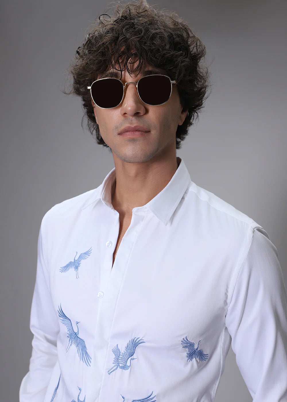FLAMINGO WHITE SHIRT