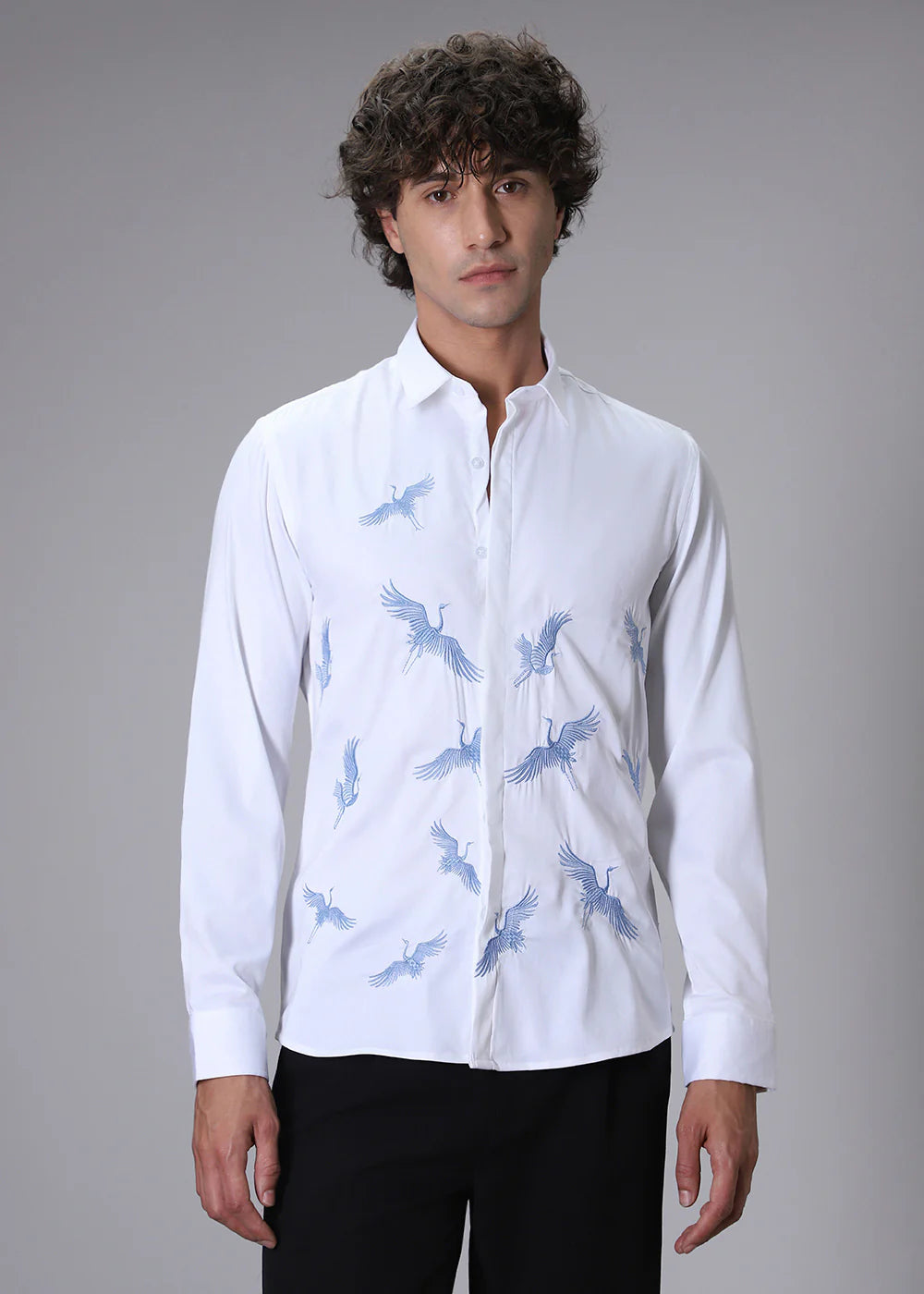 FLAMINGO WHITE SHIRT