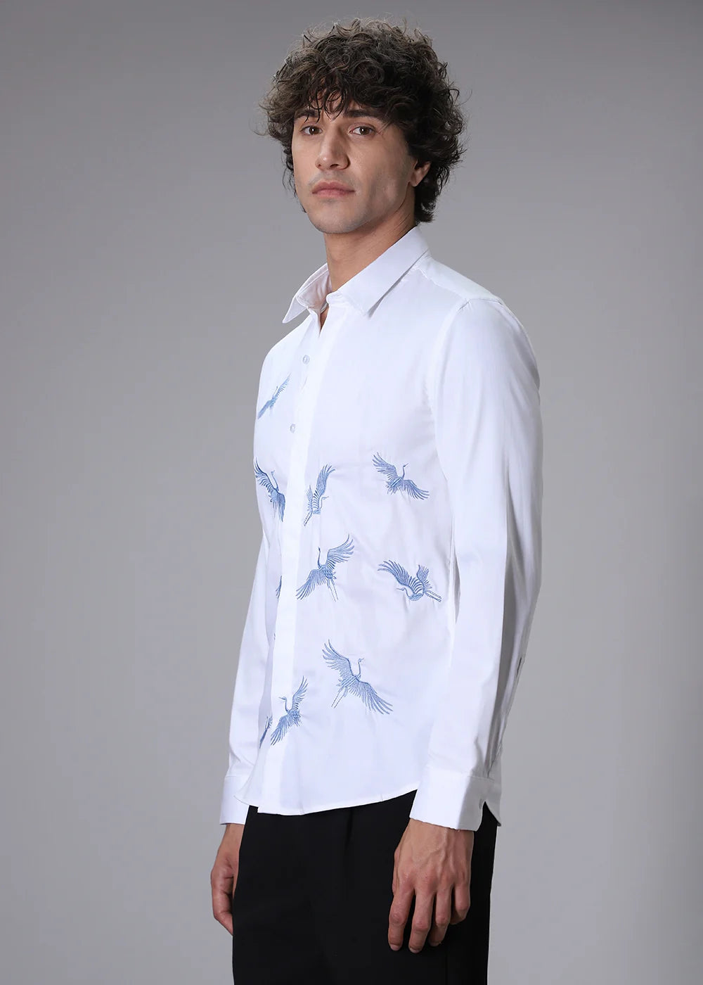 FLAMINGO WHITE SHIRT