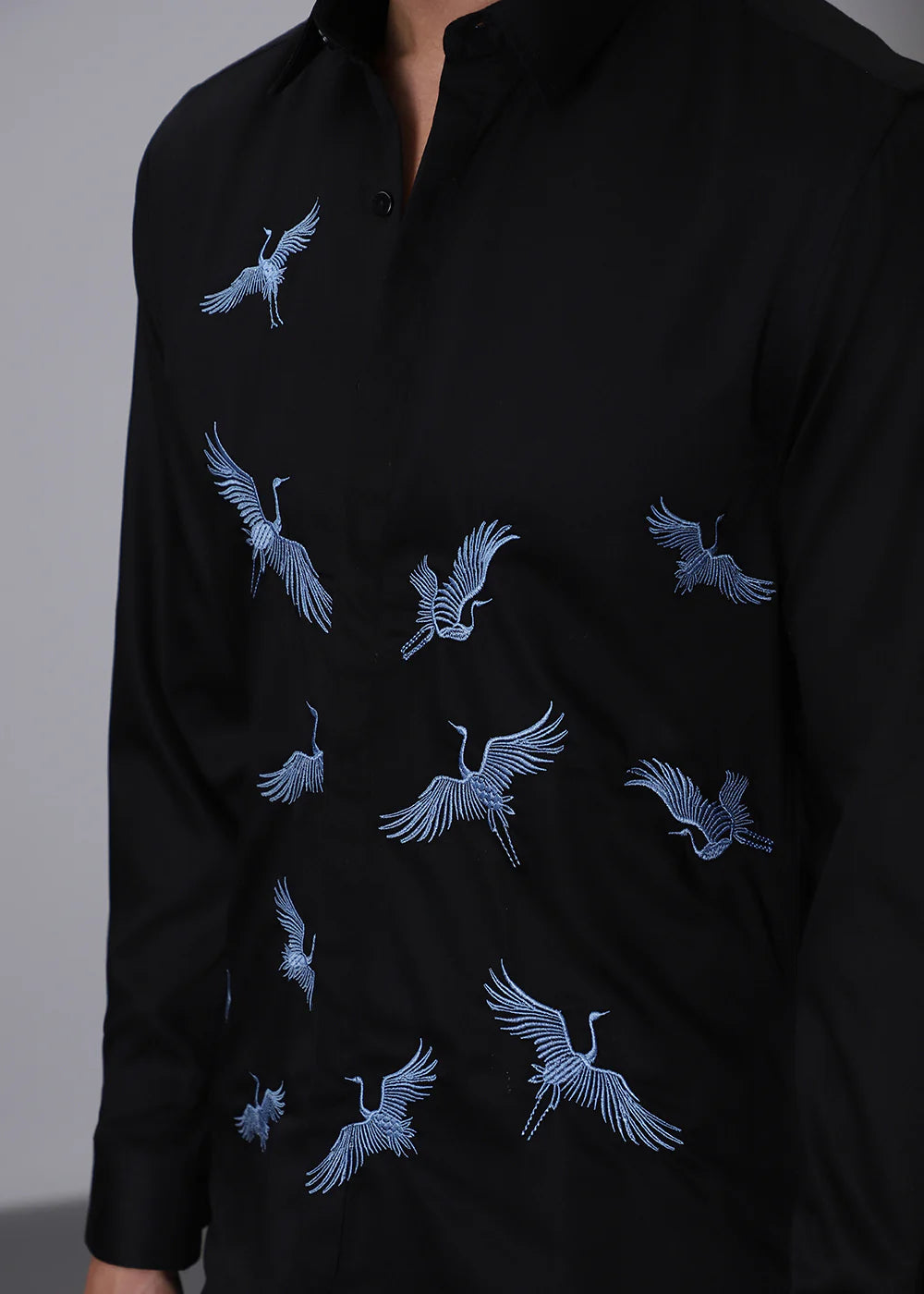 FLAMINGO BLACK SHIRT