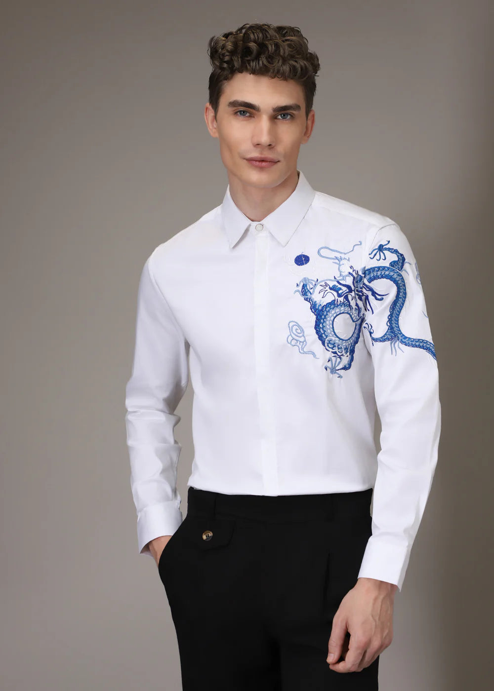 DRAGON WHITE SHIRT