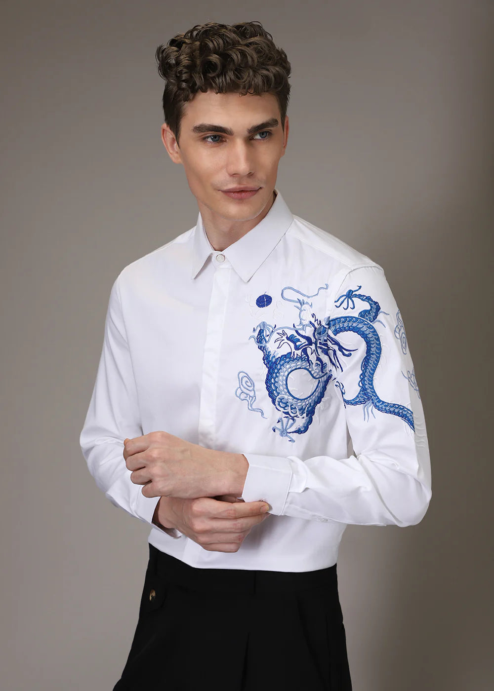 DRAGON WHITE SHIRT